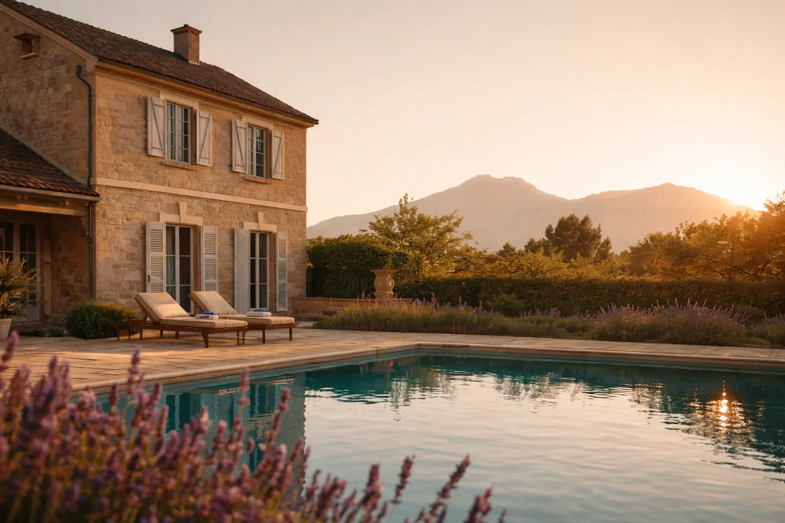 Villa provençale avec piscine en Pays d'Aix